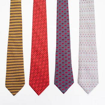 hermes 4 color tie